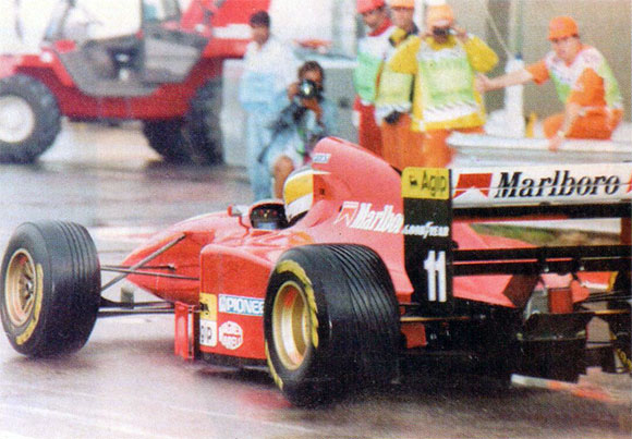 Reutemann y Ferrari en Argentina 1995