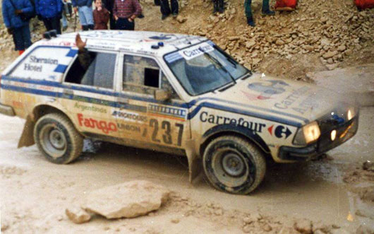 9no Rally París - Alger - Dakar 1987