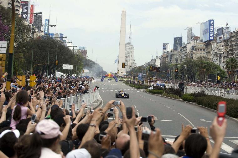 Red Bull F1 en Buenos Aires