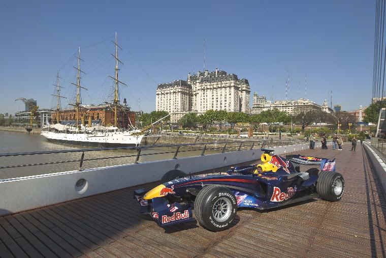 Red Bull F1 en Buenos Aires