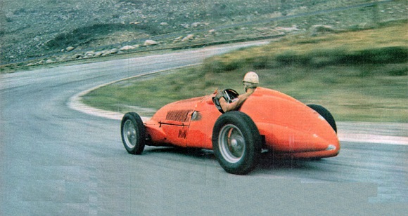Oscar Galvez y el Alfa Romeo 308