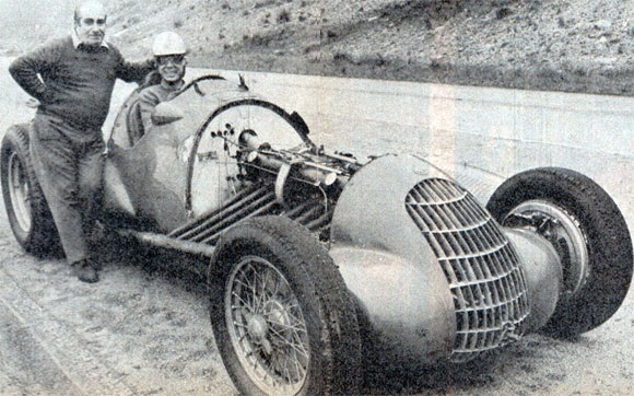 Oscar Galvez y el Alfa Romeo 308
