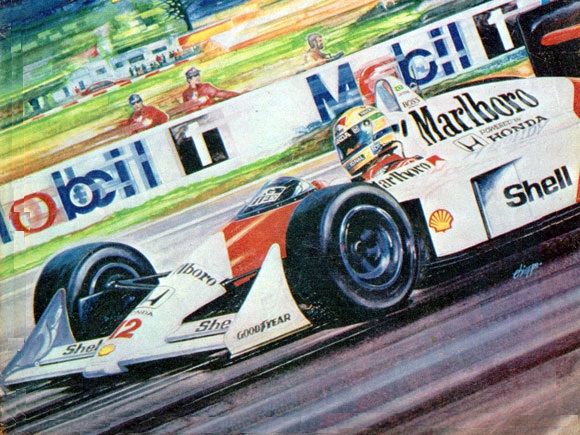 F&oacute;rmula 1. M&oacute;naco. 1988