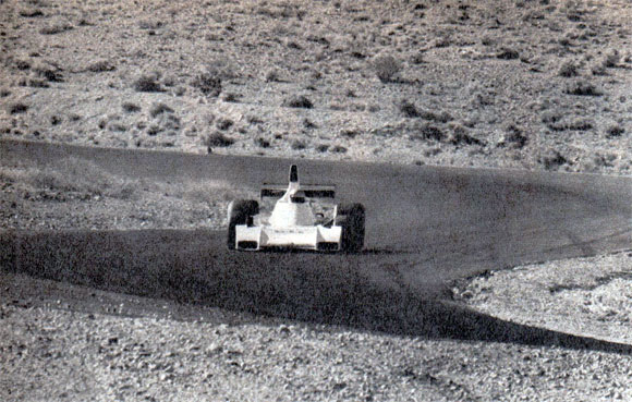 Pruebas del Berta F&oacute;rmula 5000 en Willow Springs Estados Unidos