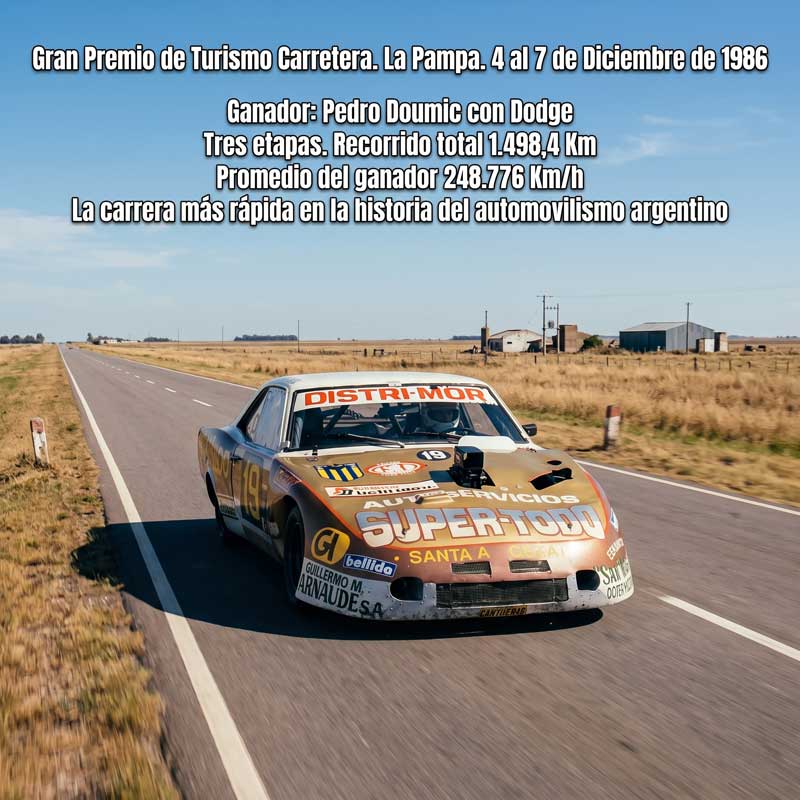 Gran Premio Turismo Carretera La Pampa 1986