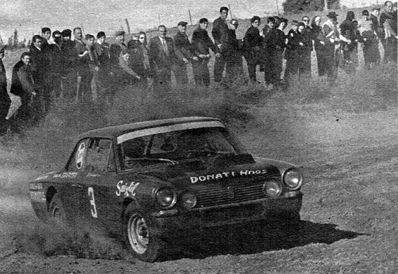 Turismo Carretera XII Vuelta de La Pampa 1967. Oscar Cabalén. Ford Mustang