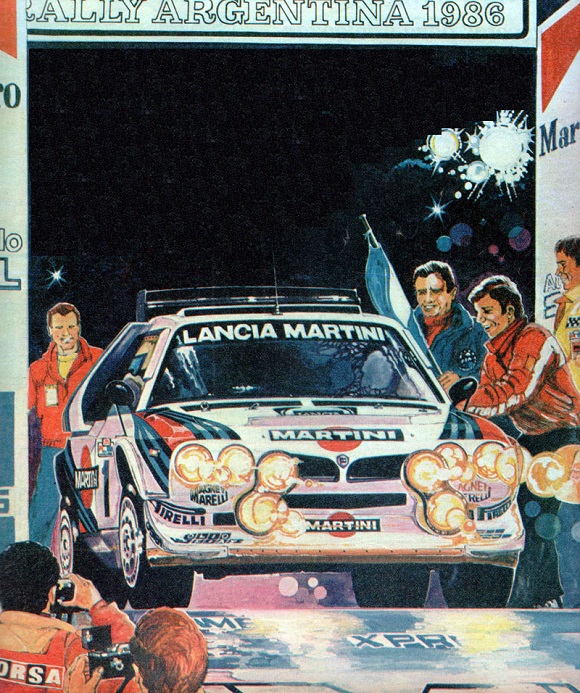 Rally Argentina C&oacute;rdoba 1986