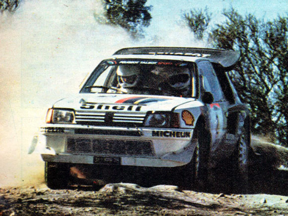 Rally Argentina C&oacute;rdoba 1986