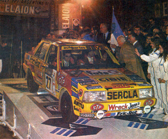 Rally Argentina C&oacute;rdoba 1991